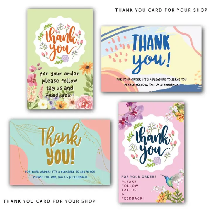 3pcs Tag Terima Kasih Kartu Ucapan Terima Kasih Online Shop Thank You Card Terimakasih Olshop Lazada Indonesia<script async src=