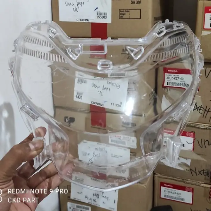 Mika Kaca Lampu Depan Gear 125 B3w Original Lazada Indonesia