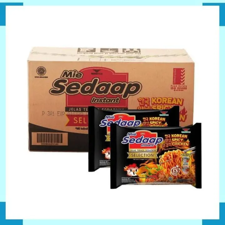 Mie Sedaap Korean Spicy Chicken Mie Sedap 1 Dus Lazada Indonesia