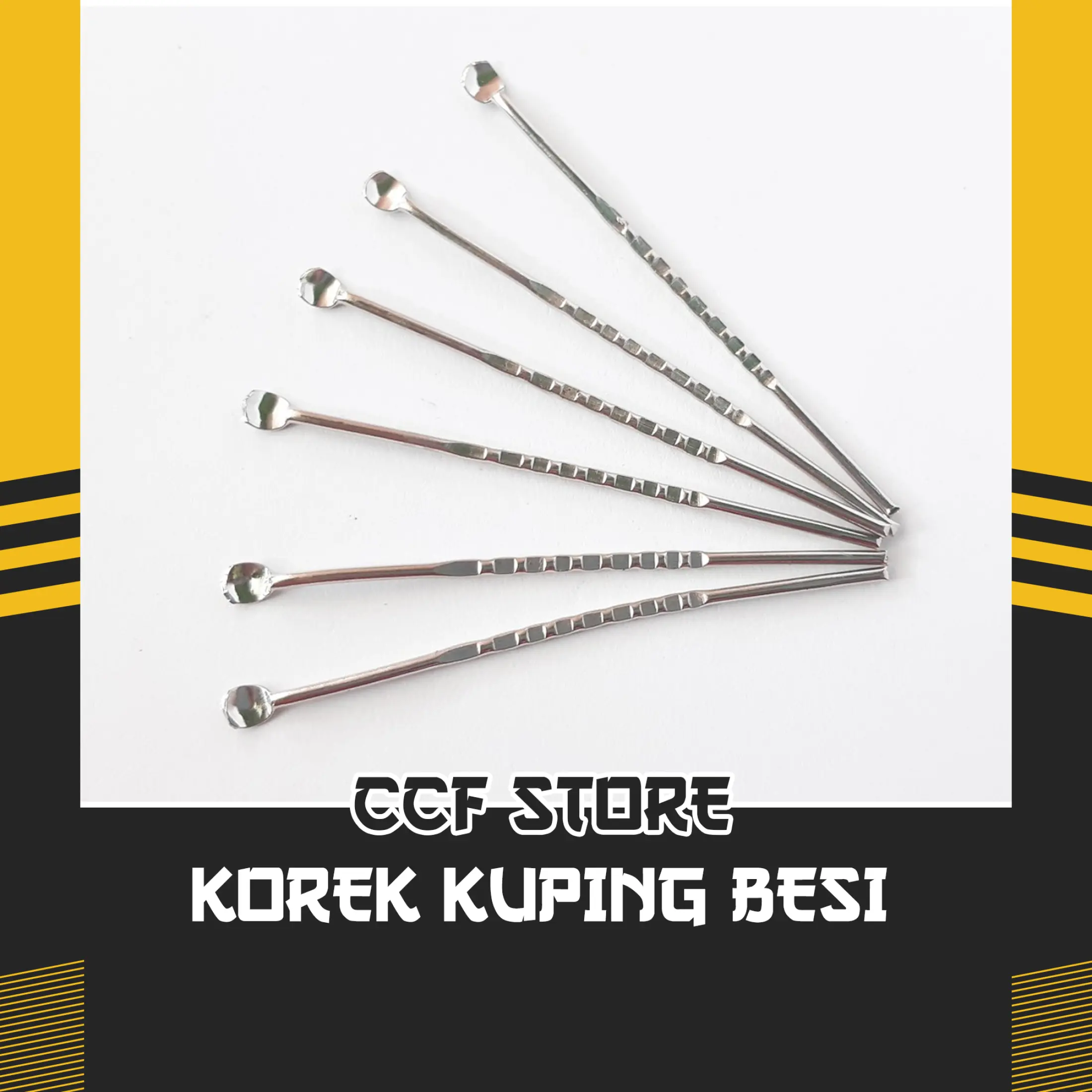 Korek Kuping Besi Korek Kuping Jadul Pembersih Telinga Stainless Murah Ear Pick Lazada Indonesia