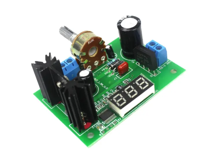 LM317 Adjustable Voltage Regulator Step Down Power Supply 2A DC 0-30V ...