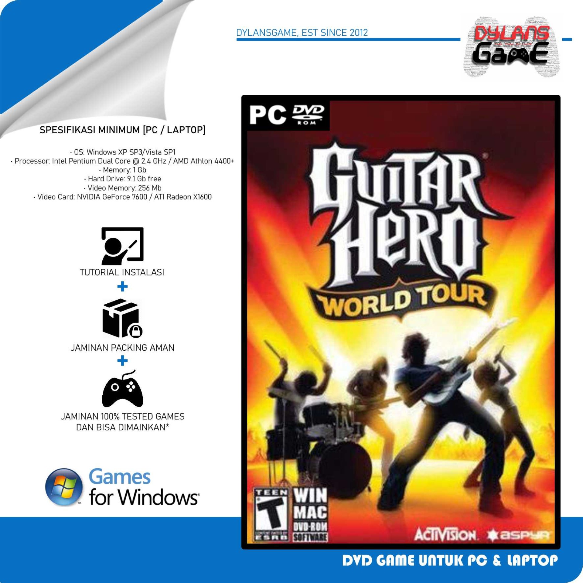 game guitar hero untuk pc