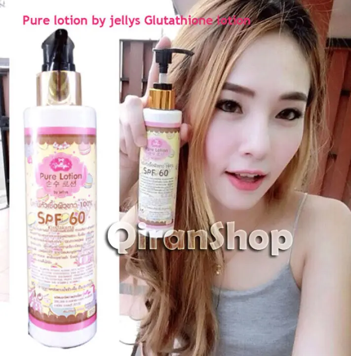 Pemutih Thailand Ampuh Pure Lotion Spf Pemutih Kulit 100 Original Thailand Bpom Lotion Pure Pemutih