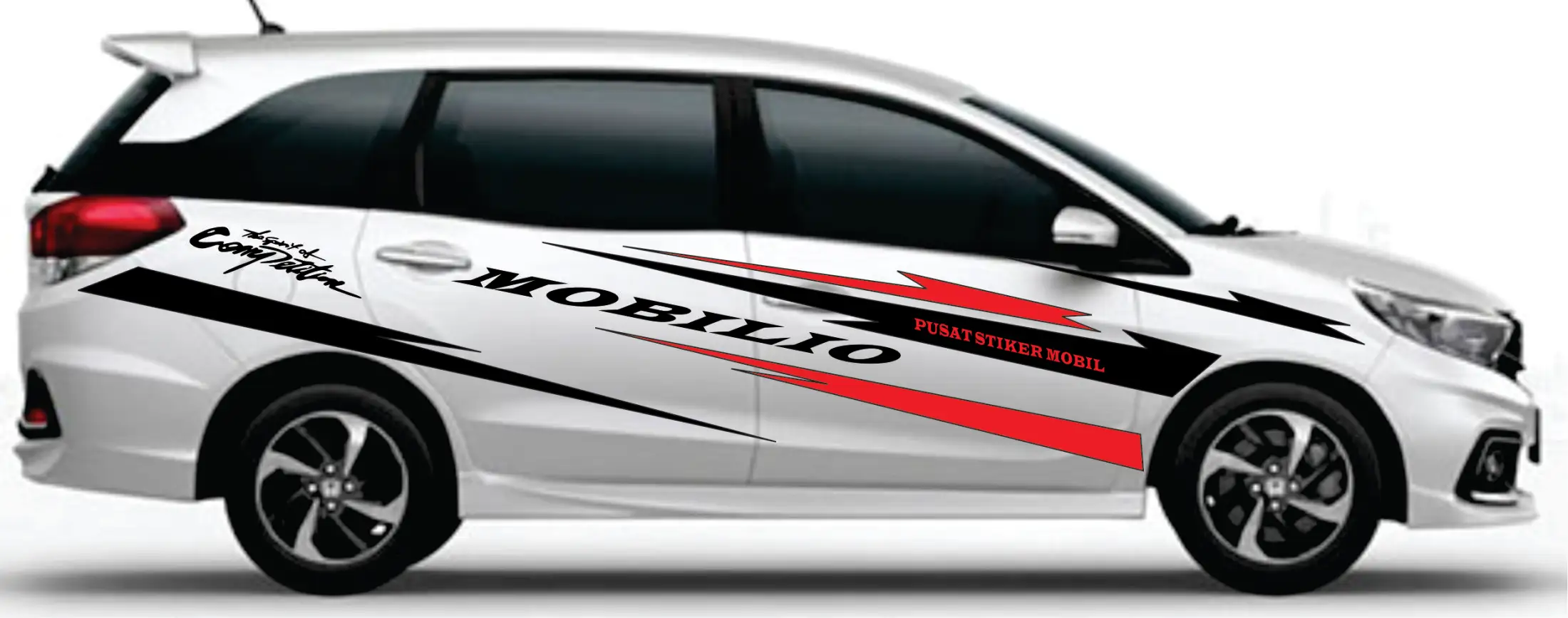 Stiker Mobil Brio Stiker Cutting Honda New Brio Sport Terbaru Mobilio Lazada Indonesia