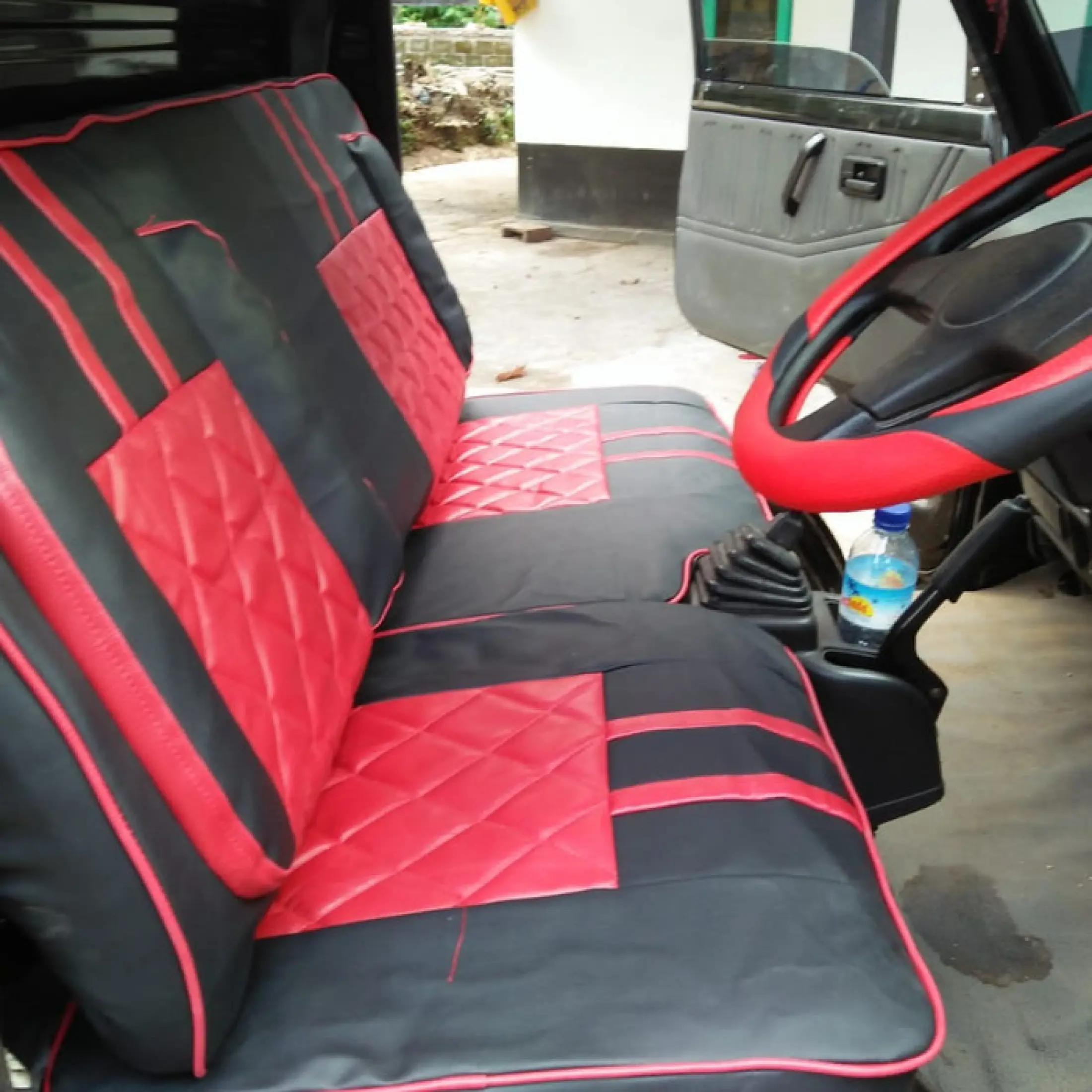 Sarung Jok Mobil Pick Up Carry Futura Sarung Jok Suzuki Pikcup Alyu Merah Lazada Indonesia