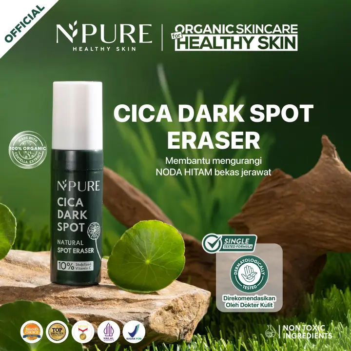 NPURE Dark Spot Cica / Brightening Spot Treatment / Bekas Jerawat / Flek Hitam