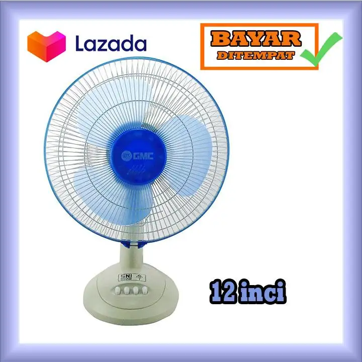Kipas Angin Murah Kipas Angin Meja Kipas Angin Duduk Desk Fan Gmc 703 Sni 12in Lazada Indonesia
