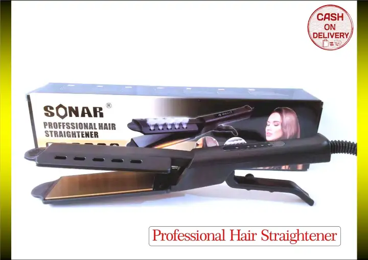 Unique Gift-- Sonar Hair Straightener SN-8077 / Sonar Straightener / Professional Hair Straightener / Cheap Hair Straightener / Hair Straightening Salon Smothing - Lazada Indonesia