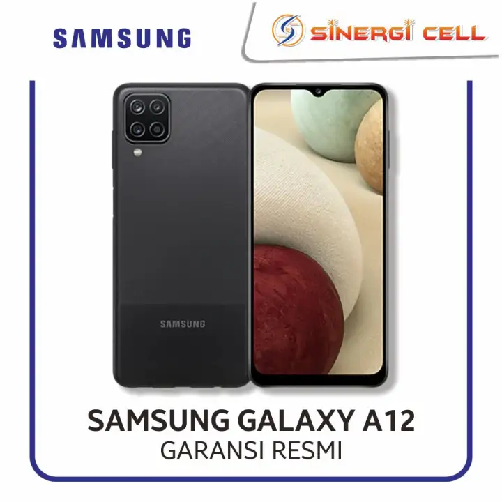 Samsung Galaxy A12 6 128 Gb Garansi Resmi Lazada Indonesia
