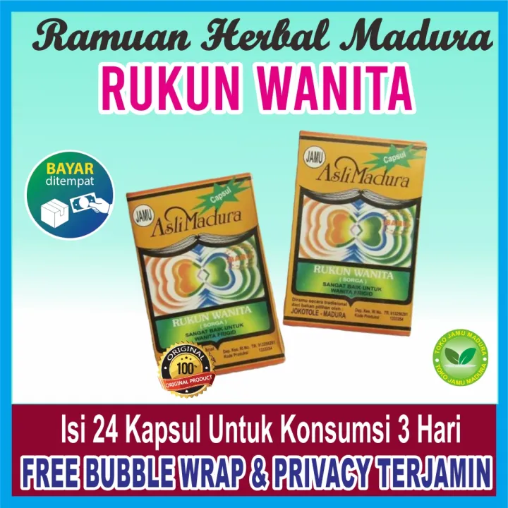 Bisa Bayar Ditempat Jamu Herbal Penambah Gairah Wanita Obat Meningkatkan Gairah Wanita Anti Frigid Original Ramuan Asli Madura Lazada Indonesia