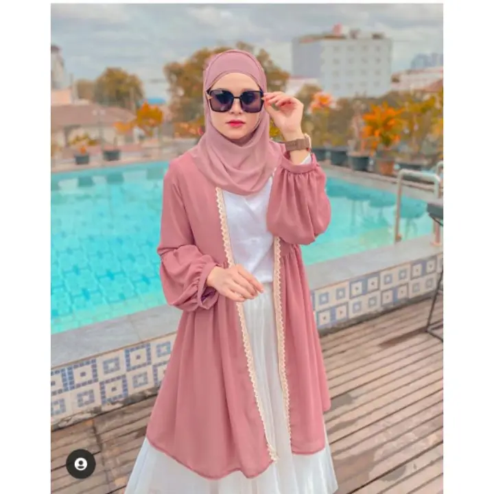 baju murah - Mariska outher cardigan panjang cardigan wanita cardigan  lengan panjang | Lazada Indonesia