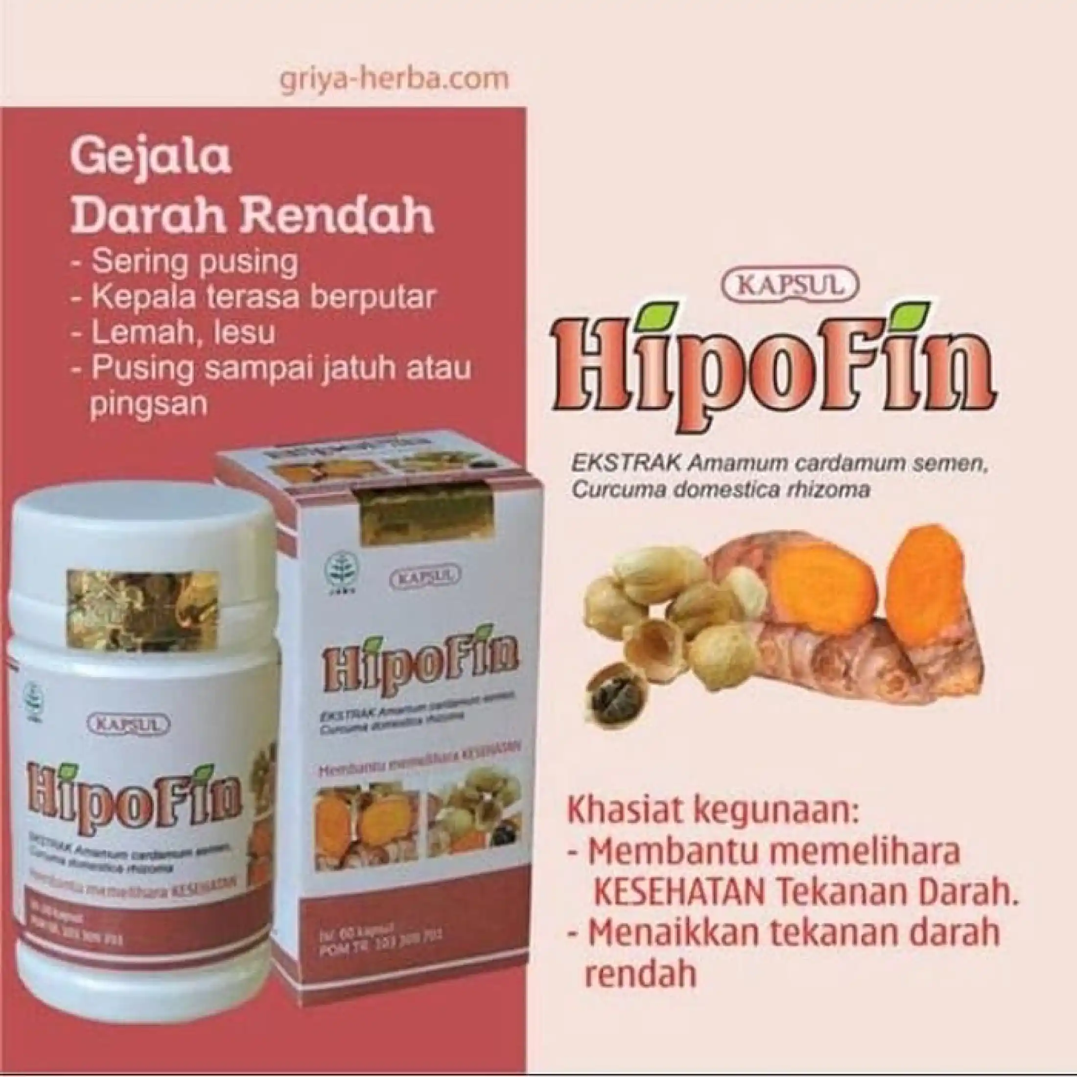 Obat Herbal Untuk Darah Rendah Penambah Tekanan Tensi Darah Rendah 60 Kapsul Super Ampuh Obat Herbal Cina Asli Original Lazada Indonesia