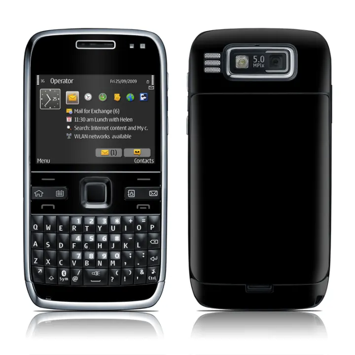 Handphone Hp Nokia Jadul E72 Kapasitas Memori Lebih Besar Internal 250 Mb Dan Ram 128 Mb