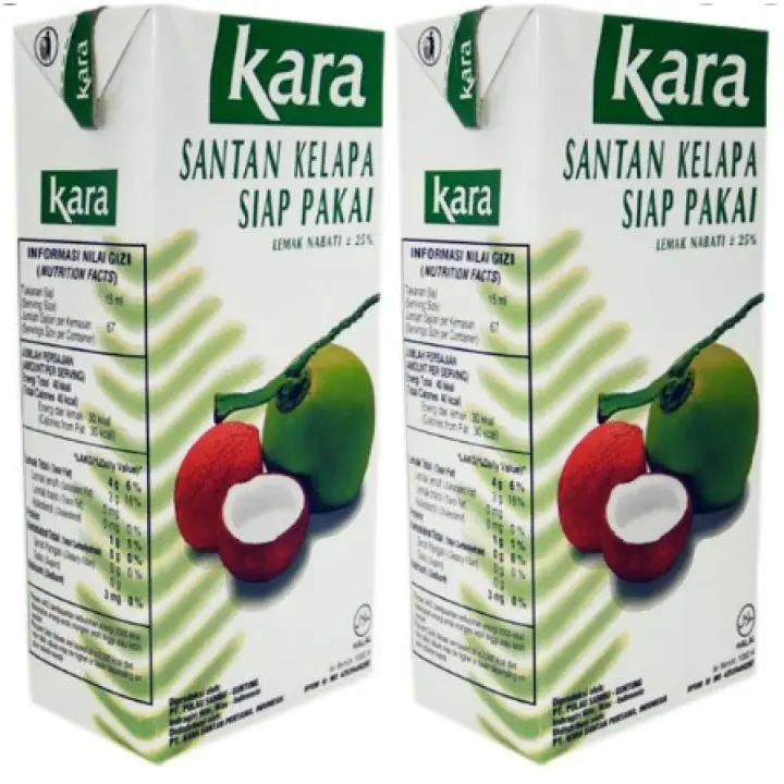 Sun Kara 1000 Ml Santan Kelapa Siap Pakai Santan Kelapa Asli Kara Kemasan 1 Liter Lazada Indonesia