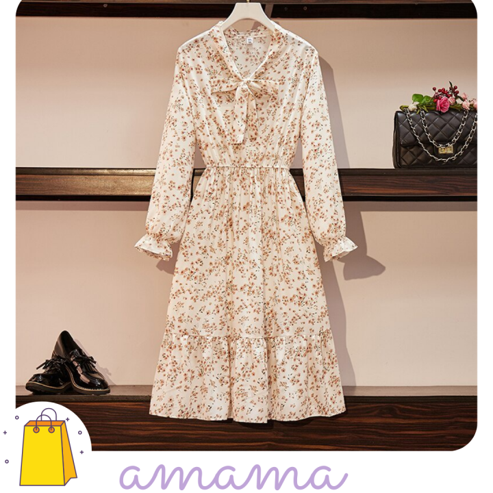 Amama] Nadine Dress Kondangan Dress 