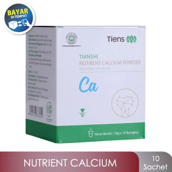 Tiens Nutrient Calcium Powder 1 Box 10 Sachet Full Original Tiens Best Seller Kalsium Terbaik Dunia Kalsium Peninggi Badan Lazada Indonesia