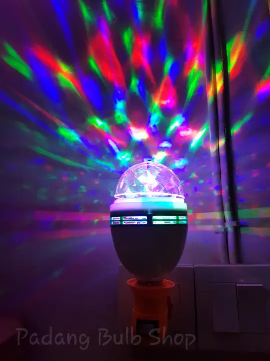 Lampu Disco Led Fitting E27 Tumblr Mini Otomatis Disko Warna Warni Rgb Ourstylefinds Lazada Indonesia