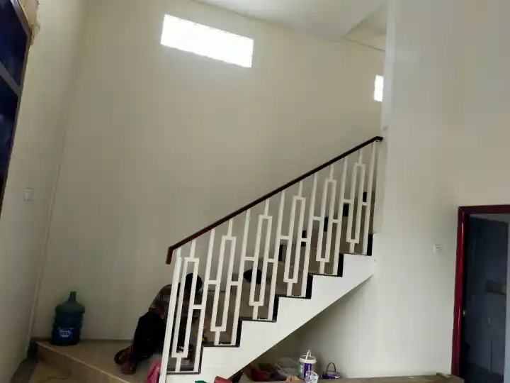 railing tangga besi motif