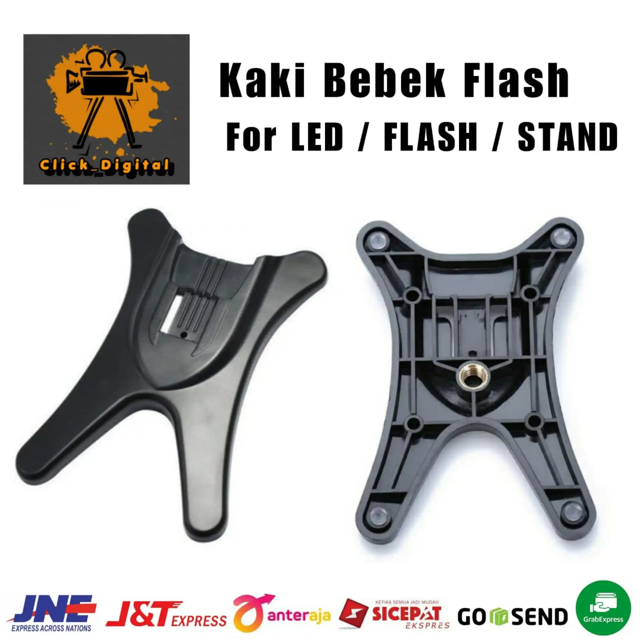 Kaki Bebek Flash Universal Universal Flash Stand Canon Nikon Sony Dll Lazada Indonesia