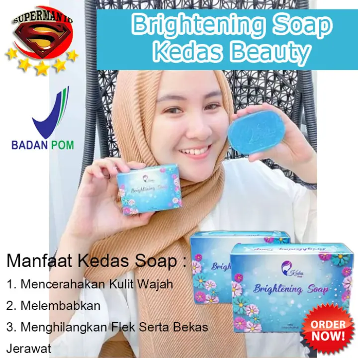 Superman Id Brightening Soap Kedas Beauty Bpom Sabun Kedas Beauty Ori Sabun Pemutih Badan Dan Wajah Superman Id Brightening Soap Kedas Beauty Bpom Sabun Kedas Beauty Ori Sabun Pemutih Badan Dan Wajah