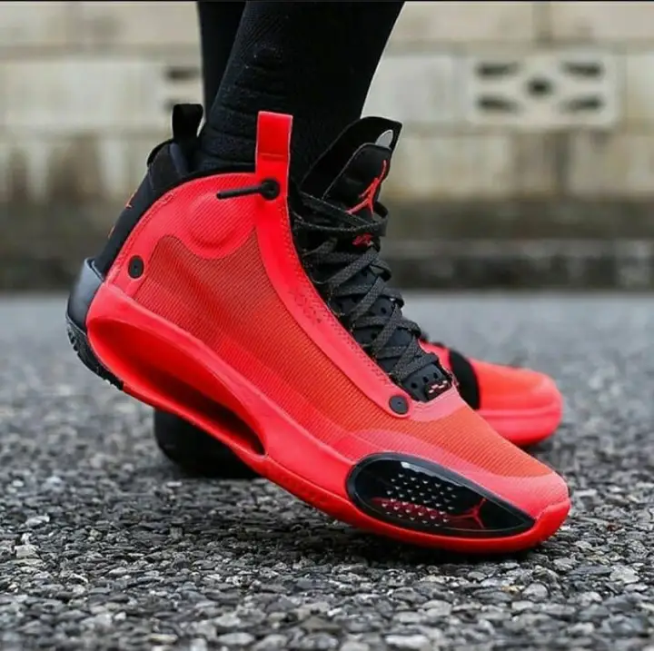 Sepatu Nike Air Jordan 34 Infrared Lazada Indonesia