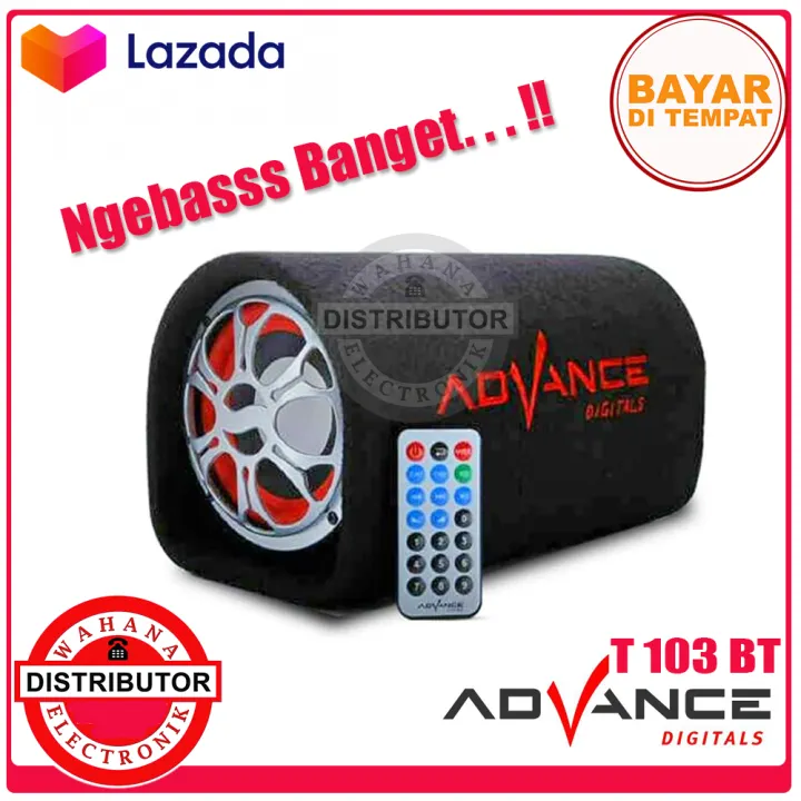 Speaker Aktif Advance Subwoofer 8 Inch T 103bt Bluetooth Karaoke T 103 Bt Speaker Bluetooth Active Speaker Subwoofer Speakers Speaker Murah Speaker Aktif Bluetooth Speaker Advance Bluetooth Speaker Karaoke Lazada Indonesia