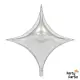 [Ecer] Balon Bintang 4 Sisi / Four Sided Star Shape Foil 20cm. 