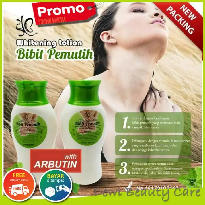 Bibit Pemutih Syb Whitening Body Lotion 100 Original Bpom 100ml Pemutih Badan Dan Leher Ampuh