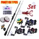 joran bc casting 1 set murah / kesting ikan gabus 1 set/pancing casting full set / reel bc 1 set lengkap / joran bc full set / Pancing Set 1.6M/1.8M/2.1M Joran Pancing Set Dengan Bahan Serat Karbon Joran Pancing Carbon Pancing Set Lengkap Untuk Memancing. 
