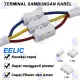 EELIC TAL-CH1P/CH2P/CH3P Terminal Kabel Sambungan Jepit 1,2,3 Jalur Quick Connect 1,2,3 Wire Connector. 
