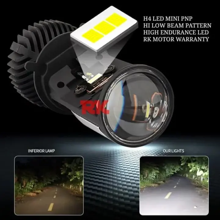 Termurah Dan Terlaris Projector Led Mini H4 Pnp Projie Led Hs1 Hi Low Mini