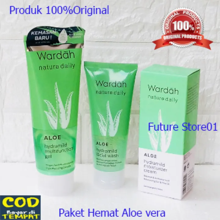 Paket Pelembab Yang Ampuh Cream Untuk Kulit Kering Aloe Vera Aloe Vera Yang Bpom Lazada Indonesia