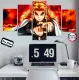 POSTER ANIME DEMON SLAYER / HIASAN DINDING TREND ANIME AESTHETIC / + FREE STICKER / FREE CUSTOM / KUALITAS REAL PICT. 