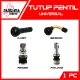 Pentil Tubeless Ban Mobil-Motor-Sepeda Tubless-Tubeles-Tubles-Tubless-Tub-Tube Less-Les Panjang Pendek. 