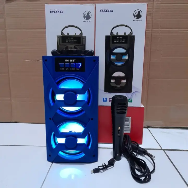 Harga Terjangkau Speaker Mh 36bt With Mic Karaoke Bisa Cod Speaker Bluetooth Karaoke Mh 36bt Salon Aktif Babygev Collection Lazada Indonesia