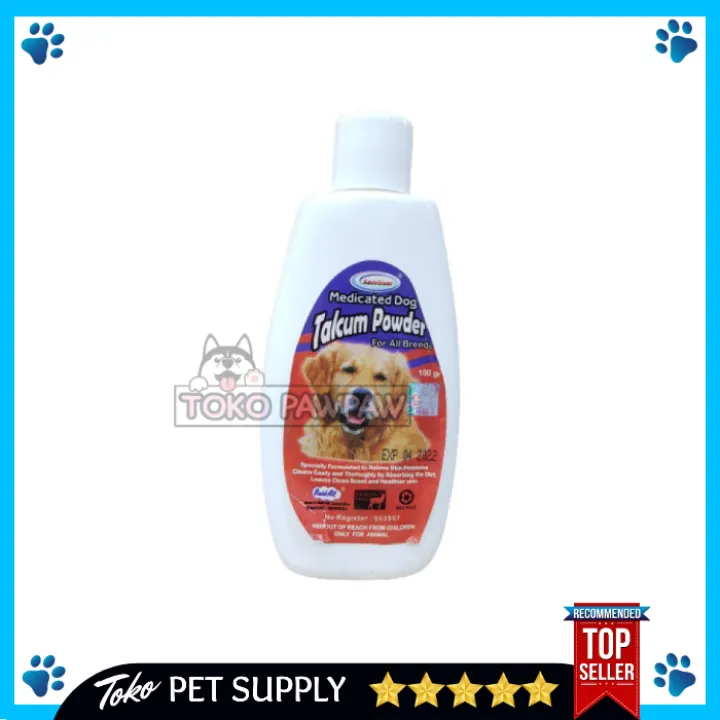 Obat Kutu Anjing Perlengkapan Anjing Bedak Anjing Talcum Dog Biru Merah Obat Jamur Anjing Dog Powder Lazada Indonesia