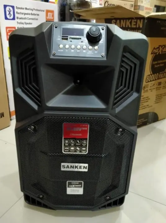 Sanken Speaker Aktif Smb 4200 12 Inch Max Bass Series Lazada Indonesia