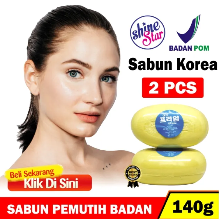 Shine Star Promo 2 Pcs Sabun Korea Sabun Pemutih Badan Dan Wajah Terbaik Sabun Korea Prime Miracle Soap Original Putih Dalam 7 Hari Lazada Indonesia
