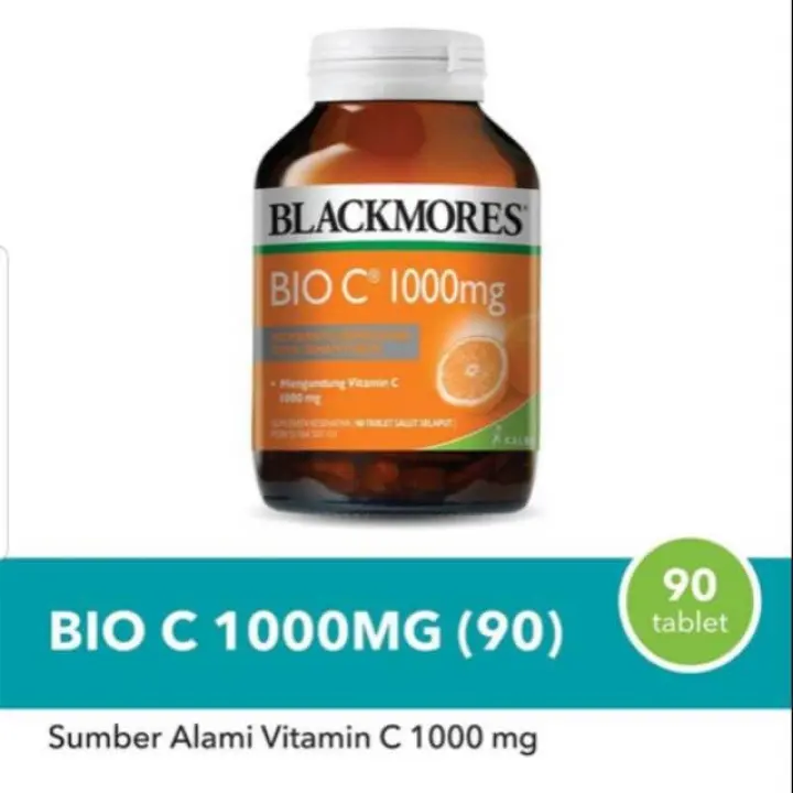 Turun Harga Blackmores Bio C 1000 Mg 150 Bpom Kalbe 90 Tablet Lazada Indonesia