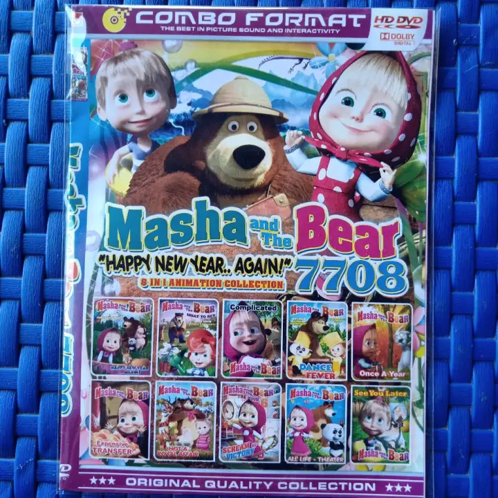 Kaset Dvd Film Koleksi Masha And The Bear 7708 Lazada Indonesia