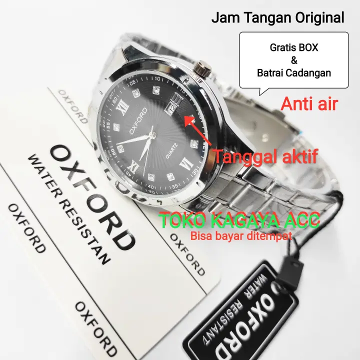 Jam Tangan Elegant Anti Air Original Lagi Promo Jam Tangan Terbaru Oxford Original Jam Tangan Pria
