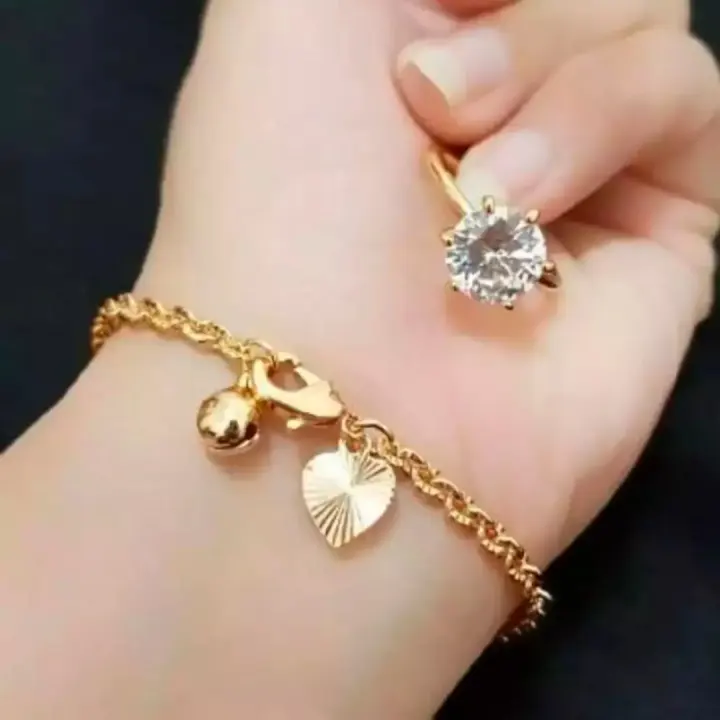 Gelang Nuri Wanita Cincin Mata 1 1 Set Perhiasan Lazada Indonesia