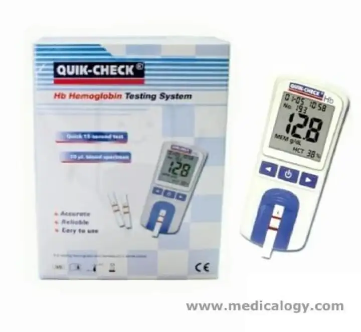 Alat Cek Hemoglobin (HB) - QUICK CHECK | Lazada Indonesia
