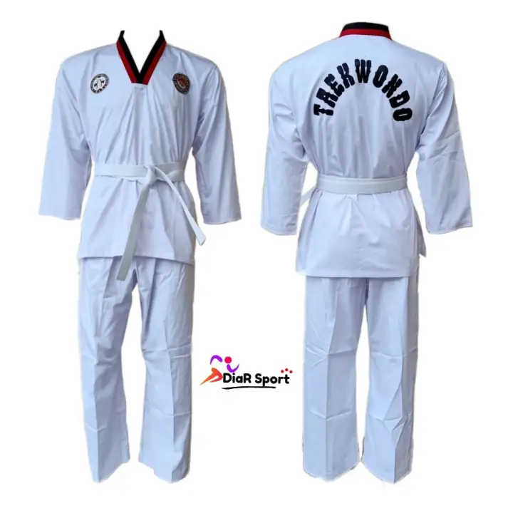 Baju Taekwondo Dewasa / Dobok Taekwondo/ Seragam Taekwondo 