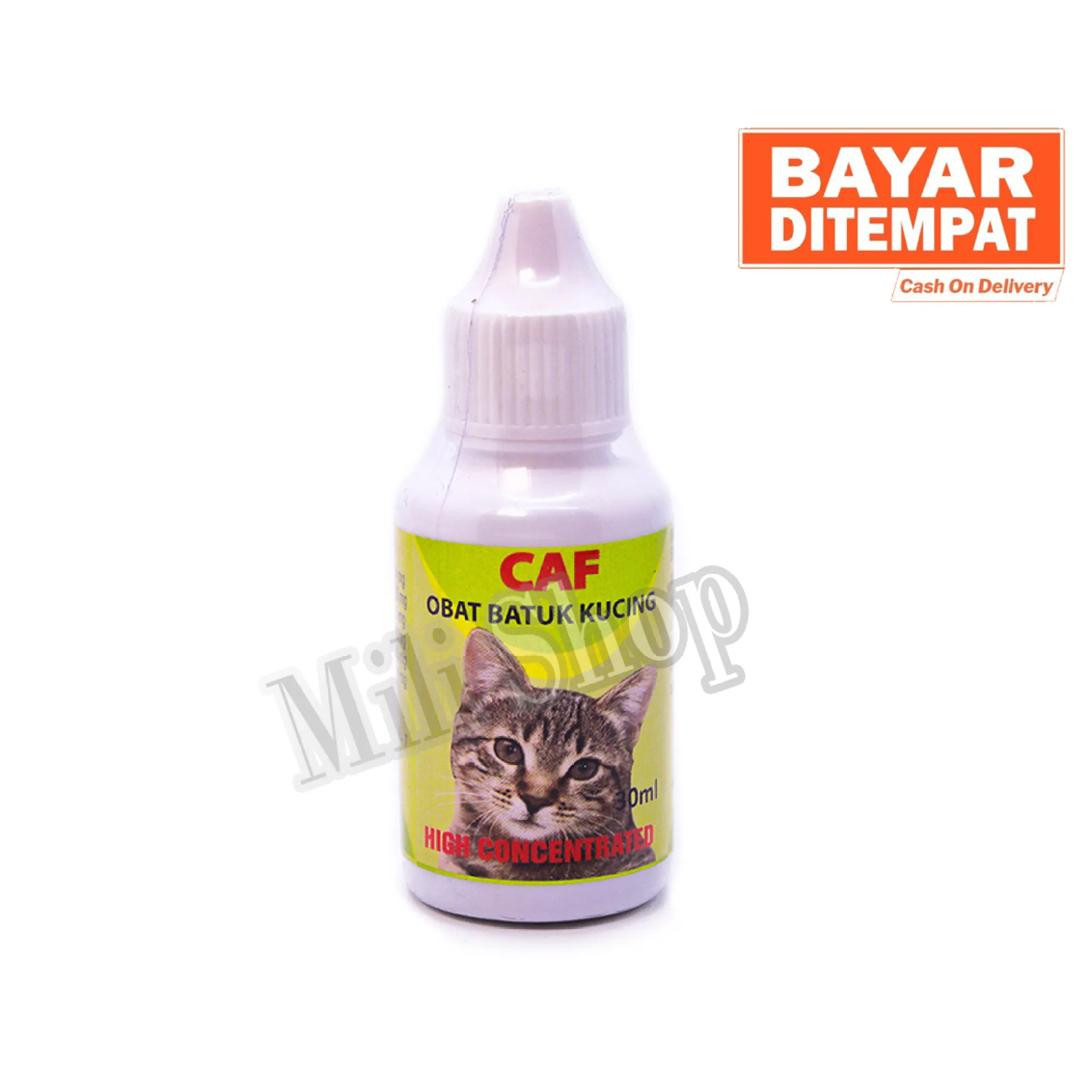 FLU CAF OBAT BATUK KUCING SAKIT PERNAFASAN PILEK 30 ML  Lazada 