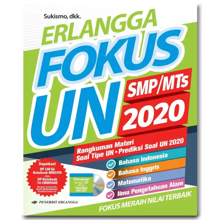 Buku Soal Smp Kelas 9 Fokus Un 2020 Sukismo Plus Cd Unbk Dan Kunci Jawaban Lazada Indonesia