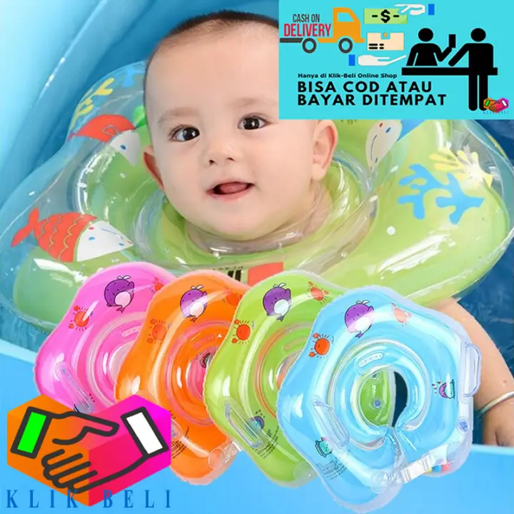 Klik Beli Pelampung Leher Bayi Ban Renang Anak Karakter Bintang Baby Swimming Neck Ring Lazada Indonesia