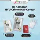 NYU Creme Hair Color Natural Brown 60ml - NYU Pewarna Rambut. 