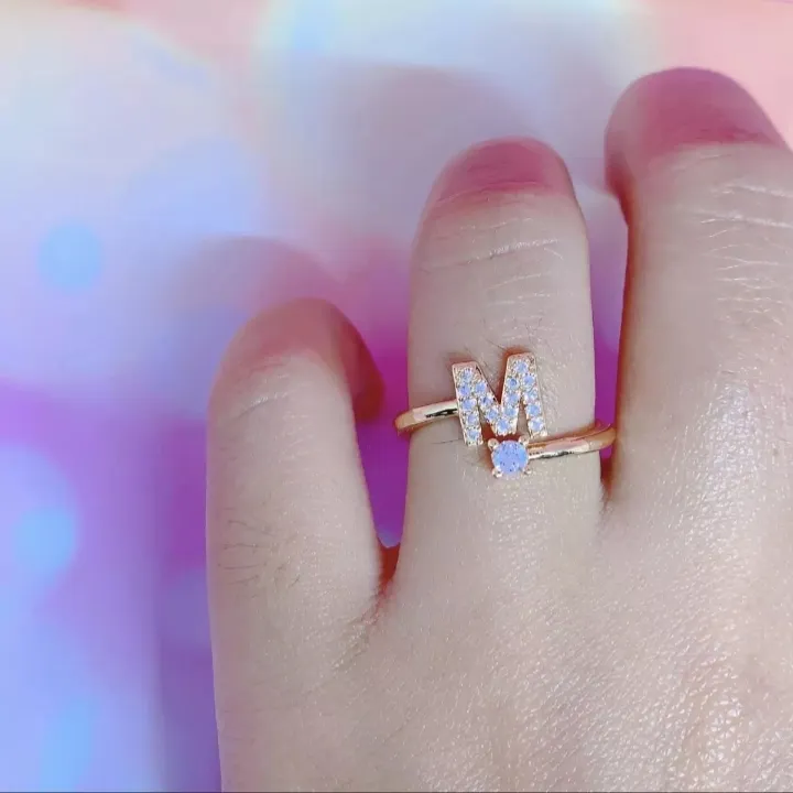 Cincin Huruf M Lazada Indonesia