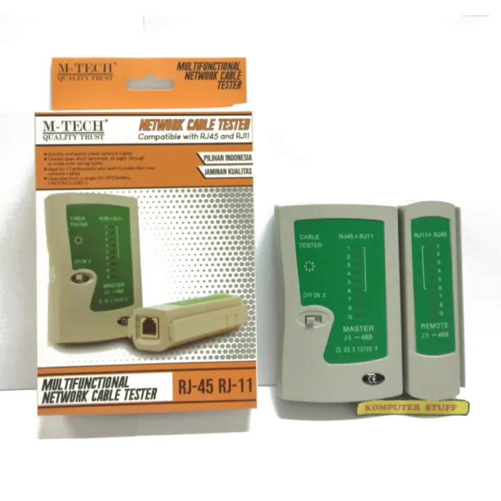 Lan Tester Alat Untuk Mengetes Koneksi Kabel Lan Jaringan Komputer Konektor Rj45 Rj11 Siap Pakai Lazada Indonesia Lan Tester Alat Untuk Mengetes Koneksi Kabel Lan Jaringan Komputer Konektor Rj45 Rj11 Siap Pakai Lazada Indonesia